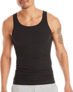 Hanes Men's FreshIQ Odor Control ComfortSoft Moisture Wicking Tagless Tank Undershirts - Image 3