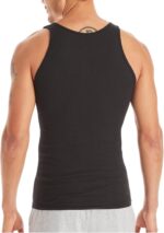 Hanes Men's FreshIQ Odor Control ComfortSoft Moisture Wicking Tagless Tank Undershirts - Image 4