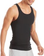 Hanes Men's FreshIQ Odor Control ComfortSoft Moisture Wicking Tagless Tank Undershirts - Image 5