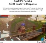 Pixio PX278 Wave White 27 inch 180Hz Refresh Rate QHD 1440p Resolution Fast IPS Panel 1ms GTG Response Time White Gaming Monitor with FreeSync - Image 5