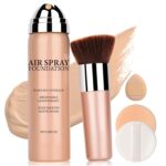 Air Brush Makeup Foundation,Flawless Airbrush Foundation for Older Women,Teenagers,Middle-aged and Mature Skin,Lightweight Moisturizing,Buildable Coverage for Smooth Radiant Skin (02 Beige) - Image 2