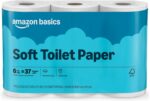 Amazon Basics 2-Ply Soft Toilet Paper, 6 Rolls (1 Pack of 6), Equivalent to 37 Regular Rolls, Packaging May Vary - Image 2