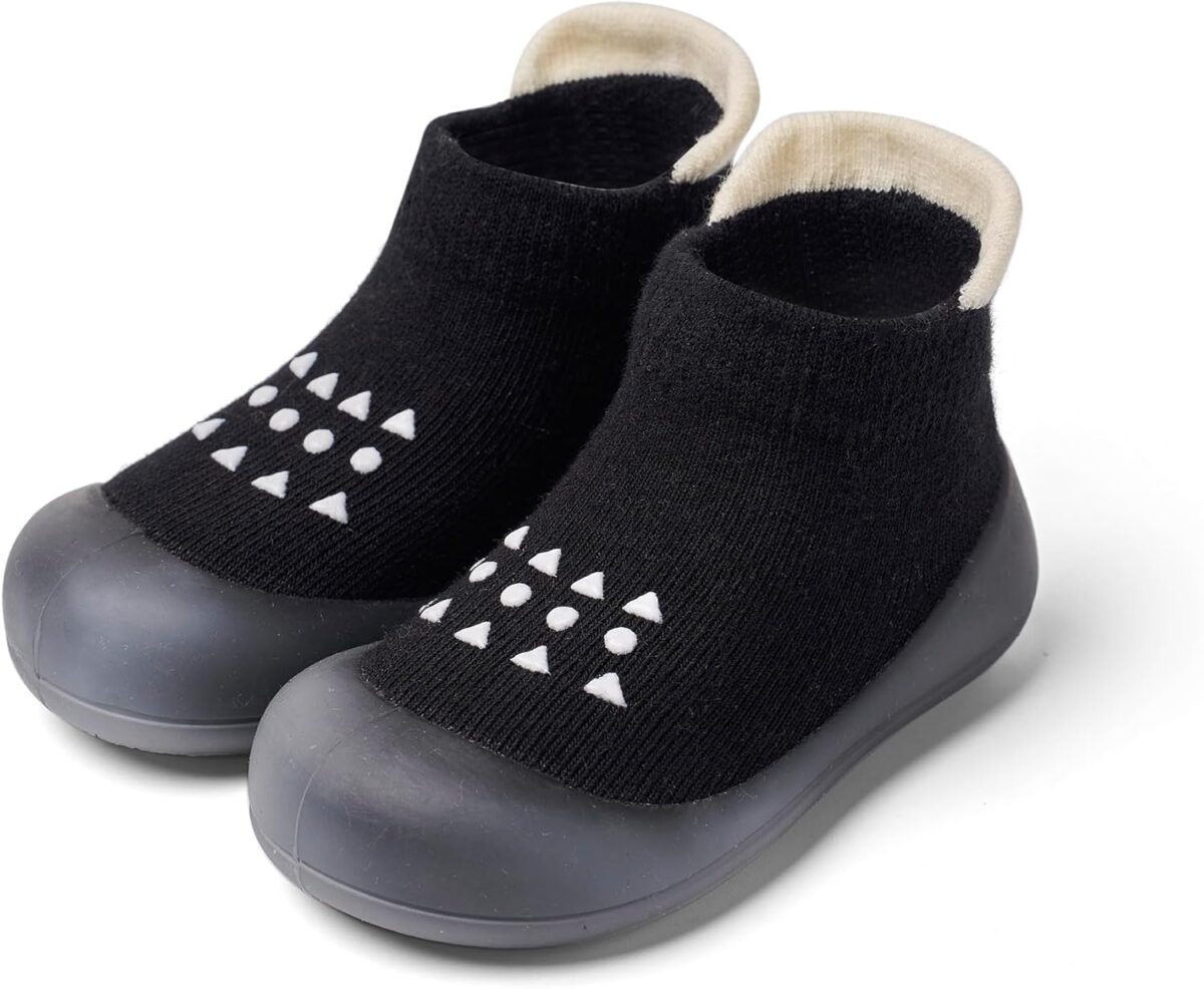Baby Sock Shoes Baby Walking Shoes Infant Non-Slip Breathable Slippers with Soft Rubber Sole Baby Boys Girls Sneakers - Image 2