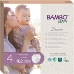 Bambo Nature Hypoallergenic Baby Diapers, Eco-Labelled Sustainable Diapers, Enhanced Leakage Protection, Totally Chlorine-free, Skin Friendly, and Super Absorbent - Size 4 (162 Count) - Image 2