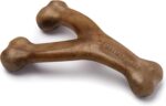 Benebone Wishbone Durable Dog Chew Toy for Aggressive Chewers, Real Bacon, Made in USA, Medium - Image 2