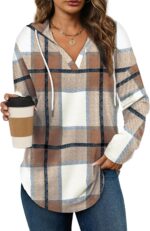 Bofell Womens Fashion Tops Hoodies for Women Pullover Oversized Sweatshirts Long SLeeve Shirts Loose Fit - Image 2