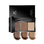 Eyebrow powder three-color eyebrow palette beauty contour eyebrow pencil professional eye makeup eyebrow filler1 - Image 2