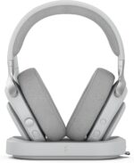 Fractal Design Scape Light - Wireless PC Gaming Headset - Detachable Flip-to-Mute Microphone with Noise Cancellation - Battery Life Up to 40 Hours - Configurable Ambient Lighting - Gray - Image 2