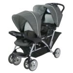 Graco DuoGlider Double Stroller | Lightweight Double Stroller with Tandem Seating, Glacier - Image 2
