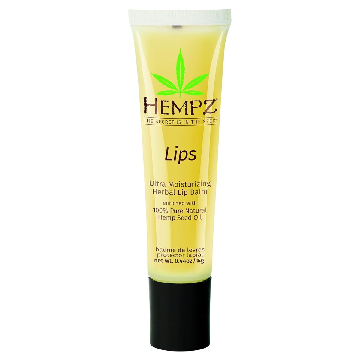 HEMPZ Herbal Ultra Moisturizing Lip Balm - Lip Treatment for Dry Cracked Lips, Provides Hydration and Nourishment for Men and Women - Premium, 100% Pure Natural Hemp Seed Oil - .44 oz - Image 2