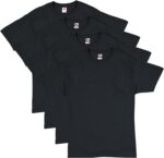 Hanes Men's Essentials Tshirt 4 and 6 Packs, ComfortSoft Tee, Cotton Shirt for Men - Image 2