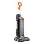 Hoover Commercial HushTone Upright Vacuum Cleaner, 15 inches with Intellibelt, for Carpet and Hard Floors, CH54115, Gray - Image 2