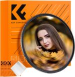 K&F CONCEPT 82mm Spiral Halo Camera Lens Filter, Premium Optical Glass Halo Swirl Special Effect Filter with Cleaning Cloth for Camera Lens - Image 2