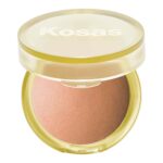 Kosas Sun Show Glowy Warmth Baked Bronzer - Contouring Powder for Cheekbones, Nose & Jawline - Enriched with Concentrated Fatty Acids - Talc-Free, Vegan & Hypoallergenic - Beachy - Image 2