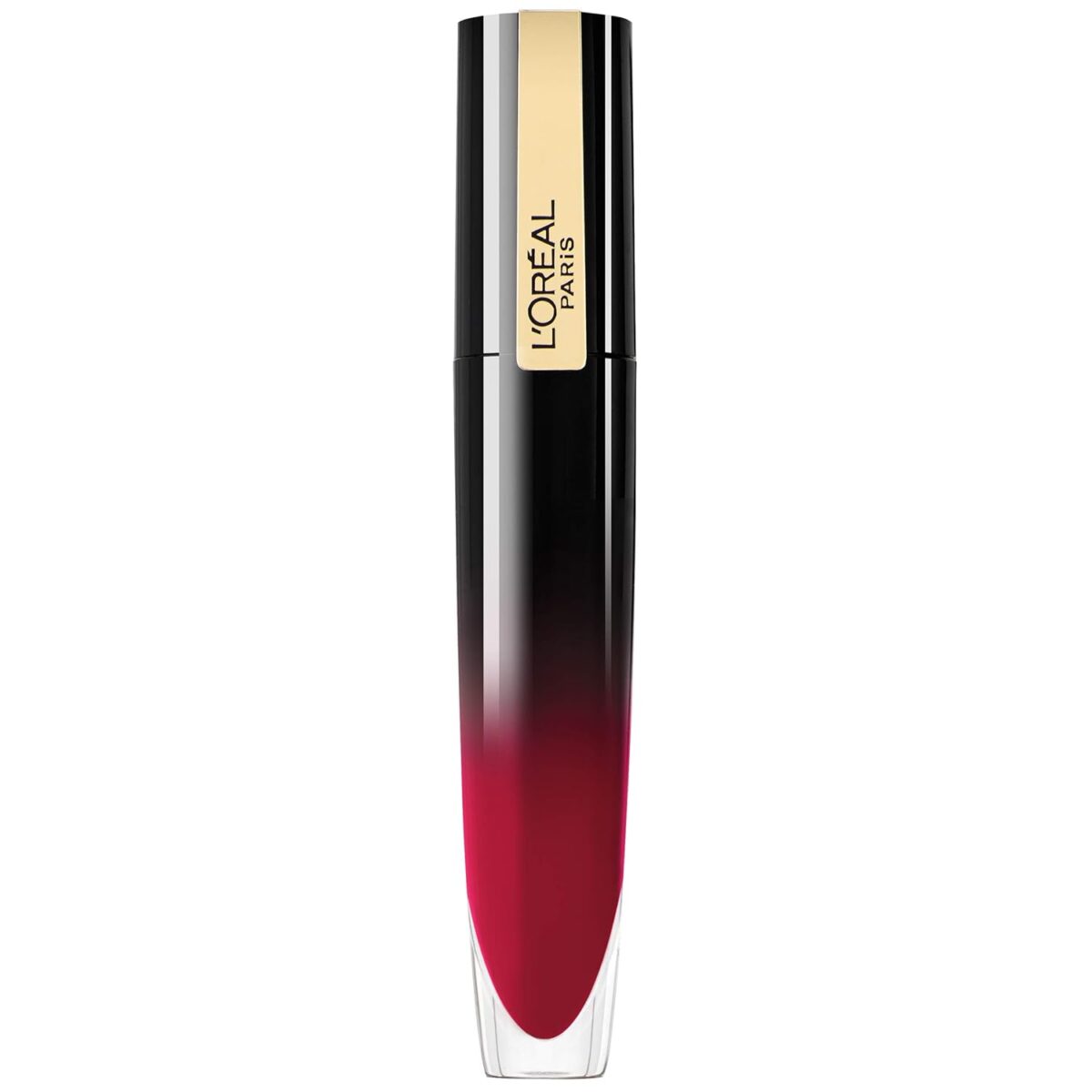 L'Oreal Paris Brilliant Signature Shiny Lip Stain Lipstick, Be Powerful 0.21 Fl Oz. - Image 2