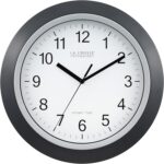 La Crosse Technology WT-3129B 12 Inch Atomic Analog Wall Clock, Pack of 1, Black - Image 2