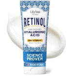 LilyAna Naturals Anti Aging Retinol Face Cream for Women – Wrinkle & Neck Cream for Firming, Retinol Moisturizer for Face with Hyaluronic Acid, Hydrating Night Cream for Fine Lines, Collagen Boost - Image 2