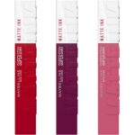 Maybelline NY Minute SuperStay Matte Ink Liquid Lipstick 3-Pack, Longwear Matte Lip, 3 count - Image 2