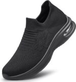 Mens Walking Shoes Slip on Lightweight Running Shoes Workout Athletic Tennis Shoes Gym Sneakers - Image 2