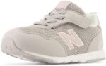New Balance Kid's 515 V1 New-b Hook and Loop Sneaker, Rain Cloud/Pink Haze, 3 Infant - Image 2