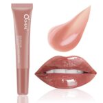O'CHEAL Lip Gloss for Women, Hydrating Tinted Lip Balm, Natural Glossy Sheer Lip Stain, Lightweight, Plumping, Non Sticky, Long-Lasting, Anti-Wrinkle Lip Butter, Cruelty-Free & Vegan (Light Brown) - Image 2