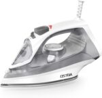 OSTBA 1600W Steam Iron for Clothes with Rapid Heating Nonstick Soleplate, Precise Thermostat Dial, Self-Cleaning, Anti-limescale, Drip Stop Function, 300ml Water Tank Clothes Iron - Image 2