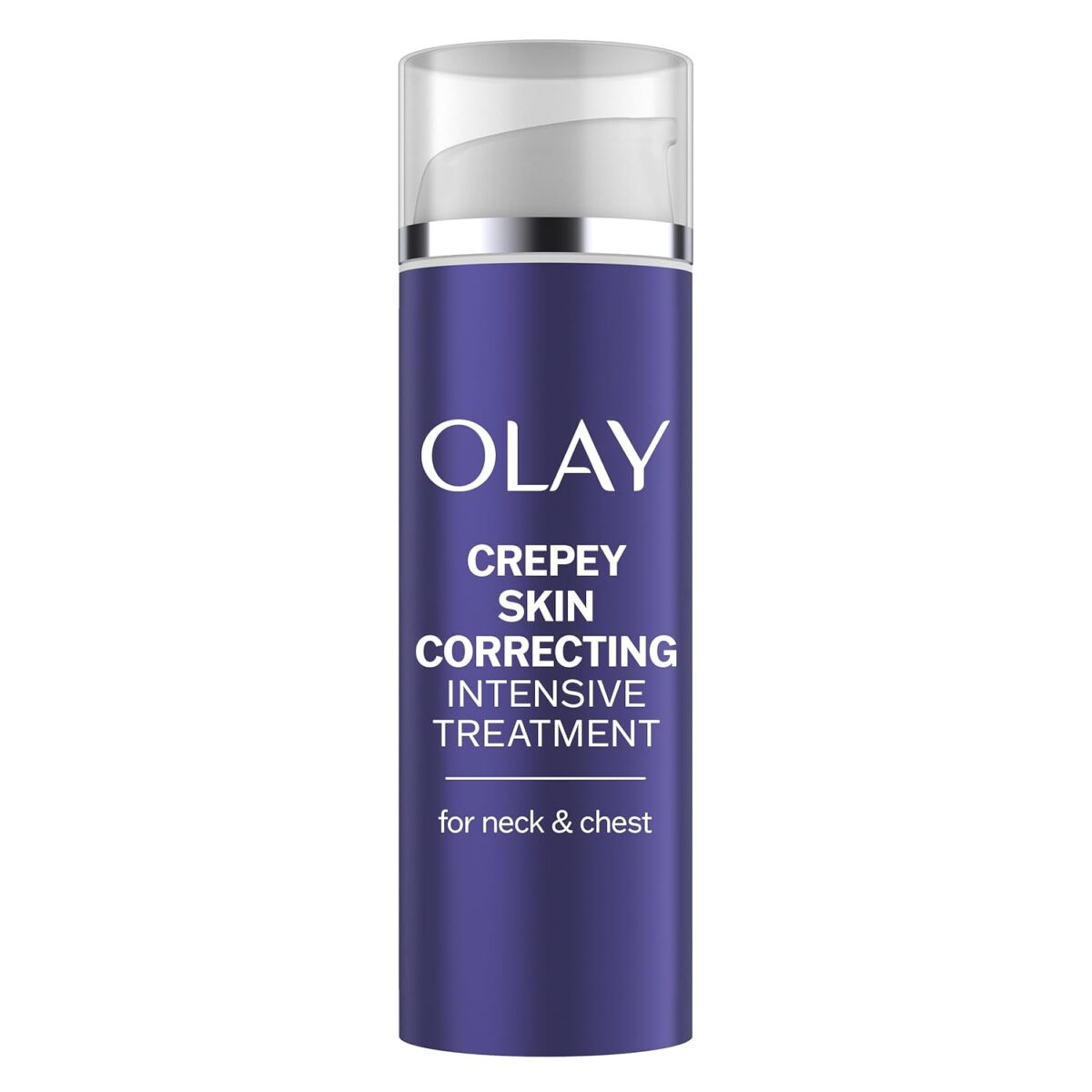 Olay Treatment Cream Intensive Crepey Skin Correcting for Neck & Chest with Retinol24, Vitamin B3 Complex, Deeply Hydrates, Renews & Smoothes Skin, 1.7 fl oz - Image 2