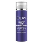 Olay Treatment Cream Intensive Crepey Skin Correcting for Neck & Chest with Retinol24, Vitamin B3 Complex, Deeply Hydrates, Renews & Smoothes Skin, 1.7 fl oz - Image 2