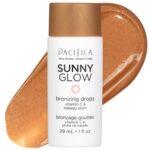 Pacifica Sunny Glow Liquid Face Bronzer Drops - Face Makeup Bronzing For Face & Cheeks for Instant Sun-Kissed Glow - Vitamin C & Glycolic Acid Infused Liquid Bronzer Illuminating Highlighting Clean - Image 2