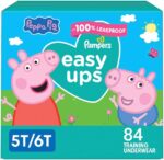 Pampers Training Pants - Easy Ups Girls & Boys - Size 5T-6T, 84 Count, Peppa Pig Potty Underwear (Packaging May Vary) - Image 2