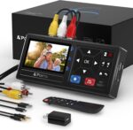 Portta VHS to Digital Converter, Video to Digital Recorder with Remote, Compatible with VHS, VCR, DVR, DVD, Hi8, Mini DV Players, Camcorder, Gaming Consoles (Tapes/DVD Player Not Included) - Image 2