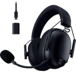 Razer BlackShark V3 Wireless Gaming Headset for PC: 50mm Drivers - Super Wideband Mic - 2.4 GHz, Bluetooth, USB - Works with Mac, PS5, Nintendo Switch, Smartphone - 70 Hr Battery - Black - Image 2