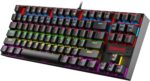 Redragon K552 Mechanical Gaming Keyboard, 87-Key Compact, LED Gaming Keyboard with Red Switches, Anti-Ghosting, Metal Frame for PC Gaming & Typing, Beginner-Friendly (Black) - Image 2