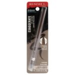 Rimmel London Exaggerate Waterproof Eye Definer Eyeliner, Highly Pigmented, Long-Wearing, Built-In Smudger, 212, Rich Brown, 0.01oz - Image 2