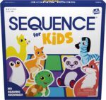 SEQUENCE for Kids -- The 'No Reading Required' Strategy Game by Jax and Goliath, Multi Color, 11 inches (2-4 players) (Packaging May Vary) - Image 2