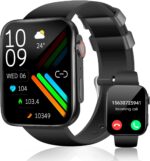 Smart Watch for Men Women (Answer/Make Call /1.96" Screen) Fitness Tracker IP68 Waterproof Activity Tracker Smartwatch for iOS Android - Image 2