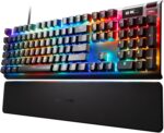 SteelSeries Apex Pro HyperMagnetic Gaming Keyboard — Adjustable Actuation — OLED Screen — RGB – USB Passthrough​ - Image 2