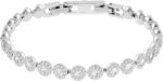 Swarovski Una Angelic Bracelet with White Crystals on a Rhodium Plated Setting - Image 2