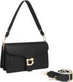 Travistar Crossbody Bags for Women Trendy - Small Cross Body Purse Shoulder Bag Leather Handbags Evening Clutch with 2 Straps - Image 2