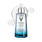 Vichy Mineral 89 Booster, Pure Hyaluronic Acid Serum for Face with Volcanic Mineral Water for Skin Barrier Repair, Plumps & Hydrates, Lightweight Moisturizing Gel, Oil-Free, Non-Sticky - Image 2