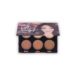 W7 Lift & Sculpt Cream Contour Kit - Concealing, Highlighting & Contouring Makeup Palette - Step-by-Step Instructions Included - Image 2