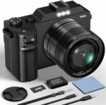 Yatao Digital Camera with WiFi, 64MP Photography and 4K 5K Vlogging Camera Kit for YouTube, Front and Rear Dual Camera for Convenient Selfie, Equipped with 64GB Micro Card - Image 2