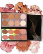 16 Colors Contour Palette，Blush Highlighter Bronzer Powder All in one Makeup Palettes，Blendable Matte Shimmer Illuminator Palette for Sculpting the Face and Create a Glowing Look Makeup - Image 2