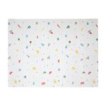 Nuby Reversible Baby Floor Mat - Foldable and Lightweight Foam Infant Play Mat - 77" x 58" - Easy Storage and Travel - Car Tracks/Alphabet - Image 9