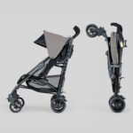 Chicco Liteway Stroller, Compact Fold Baby Stroller with Canopy, Lightweight Aluminum Frame Umbrella Stroller, for Use with Babies and Toddlers up to 40 lbs. | Dune/Brown - Image 5