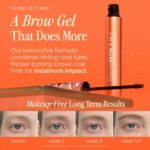 Grande Cosmetics GrandeBROW 2-in-1 Tinted Brow Gel + Brow Enhancing Serum - Image 6