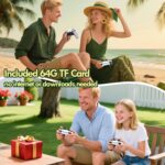 2025 Game Stick 4K 40,000 Games, Retro Gaming Console with Built-in 23 Emulators, HDMI Output, 64G TF Card, 2 Wireless Controllers, Plug and Play - Image 9