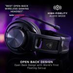 Turtle Beach Atlas Air Wireless Open Back PC Gaming Headset - PC, PS5, PS4, Mobile - 24-bit High-Fidelity Audio, Broadcast Grade Mic, Bluetooth, Floating Earcup, Memory Foam Cushions, 50-Hr Battery - Image 3