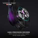 Turtle Beach Atlas Air Wireless Open Back PC Gaming Headset - PC, PS5, PS4, Mobile - 24-bit High-Fidelity Audio, Broadcast Grade Mic, Bluetooth, Floating Earcup, Memory Foam Cushions, 50-Hr Battery - Image 4