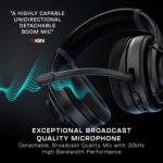 Turtle Beach Atlas Air Wireless Open Back PC Gaming Headset - PC, PS5, PS4, Mobile - 24-bit High-Fidelity Audio, Broadcast Grade Mic, Bluetooth, Floating Earcup, Memory Foam Cushions, 50-Hr Battery - Image 5